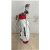 Image 4 : Wilson Golf Bag with Tour Star 3-Wood and 5, 7, 9 Irons and More