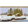Image 3 : Four Framed Pictures: Winter Art Scenes Including James Bessey Barn Scene and Conrad Joseph Print