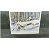 Image 5 : Four Framed Pictures: Winter Art Scenes Including James Bessey Barn Scene and Conrad Joseph Print