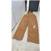Image 1 : Work King Duck Canvas Bib Overalls. No Size Listed