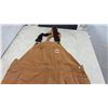 Image 2 : Work King Duck Canvas Bib Overalls. No Size Listed