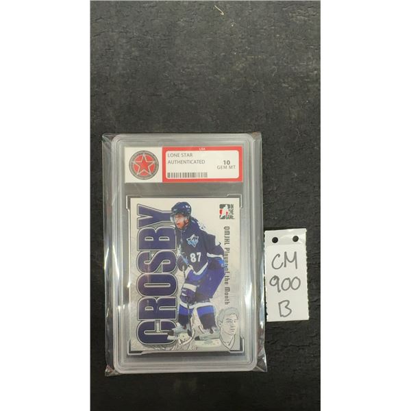 Graded Sidney Crosby Pre Rookie Card