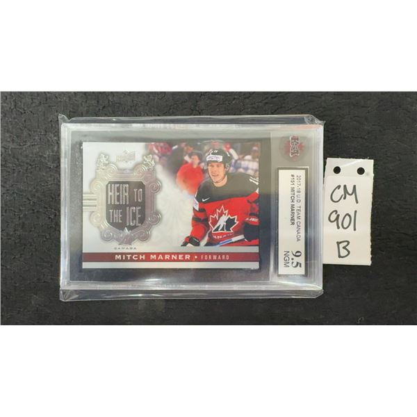Graded Mitch Marner Team Canada Card