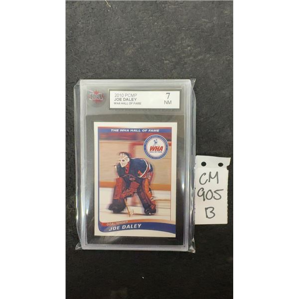 Graded Joe Daley Winnipeg Jets WHA Hall Of Fame Card