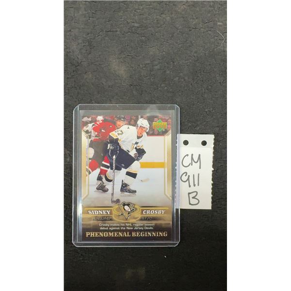 2005-06 Sidney Crosby Regular Season Debut Card
