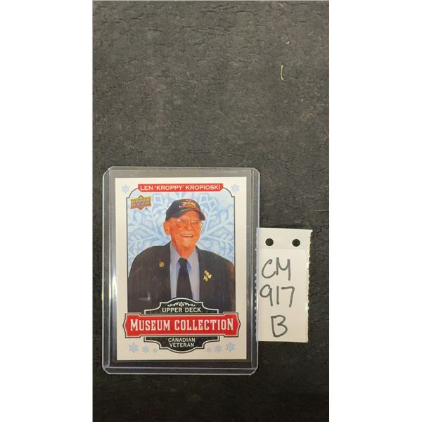 Winnipeg Jets Super Fan Len "Kroppy" Kropioski Card