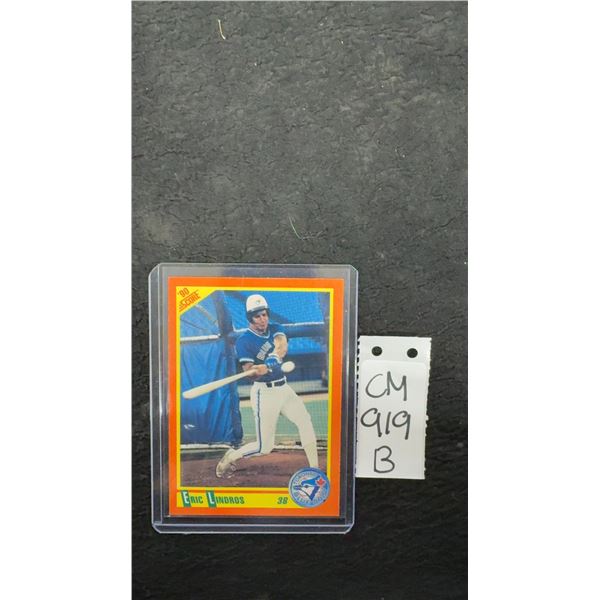 Eric Lindros Rookie Baseball Card