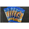 Image 2 : 5 Sealed 2024-25 NBA Hoops Basketball Packs