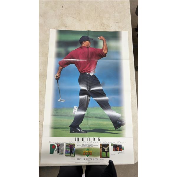 Tiger Woods Upper Deck Poster