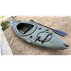 Image 3 : Pelican Pulse 100 Sit-In Recreational Kayak in Olive Green with Two-Piece Paddle