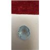 Image 3 : 3.5-Carat Natural Untreated Swiss Blue Topaz Oval Cut Gemstone, 8.9 x 10.8 Millimeters