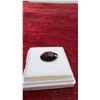 Image 3 : New 8.9-Carat Natural Untreated Garnet Gemstone, Oval Cut, 11.8 x 15.7 Millimeters