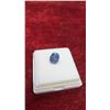 Image 2 : 4.2-Carat Natural Untreated Blue Sapphire, Oval Cut, 8.1 mm X 10.2 mm