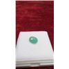 Image 7 : 2.3-Carat Natural Untreated Oval-Cut Emerald Gemstone, 7.7 x 9.3 Millimeters