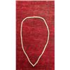 Image 3 : 18K Gold-Plated 2.5mm Simulated Diamond Cubic Zirconia Tennis Necklace, 18" Long
