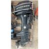 Image 2 : Mercury Merc 200 Outboard Motor with Quicksilver Portable Gasoline Tank, Had a Recent Tune up, Runs
