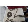 Image 2 : Assorted Leather Horse Tack Including Halter, Components, Reins, and More