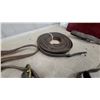 Image 3 : Assorted Leather Horse Tack Including Halter, Components, Reins, and More