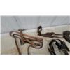 Image 5 : Assorted Leather Horse Tack Including Halter, Components, Reins, and More