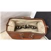Image 3 : Vintage Pure Manitoba Sugar 100-Pound Sack, Leather Doctor Bag, Fishing Reel, and Manicure Set &