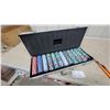 Image 1 : Poker Chip Set in Aluminum Carrying Case with Foam Insert
