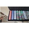 Image 2 : Poker Chip Set in Aluminum Carrying Case with Foam Insert