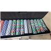 Image 3 : Poker Chip Set in Aluminum Carrying Case with Foam Insert