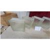 Image 2 : Glass Blocks with Ribbed Pattern and Vintage Glass Generator Battery Box