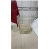 Image 4 : Glass Blocks with Ribbed Pattern and Vintage Glass Generator Battery Box