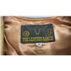Image 2 : The Leather Ranch Tan Leather Western Vest, Size 44, Button Front, Satin Lined