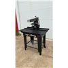 Image 1 : DeWalt Radial Arm Saw Model 7790 on Rolling Steel Stand with Lower Shelf
