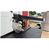 Image 2 : DeWalt Radial Arm Saw Model 7790 on Rolling Steel Stand with Lower Shelf