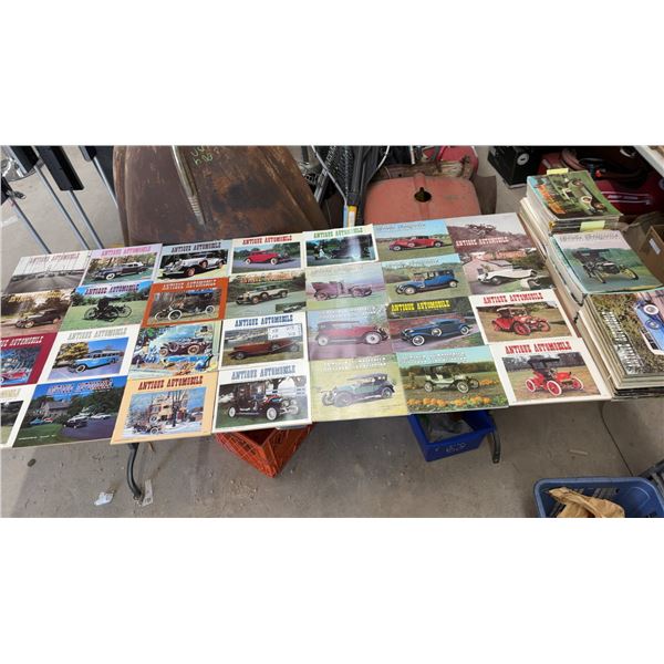 Collection of 80s Antique Automobile Magazine and Antique Automobile Club of America, Approximately