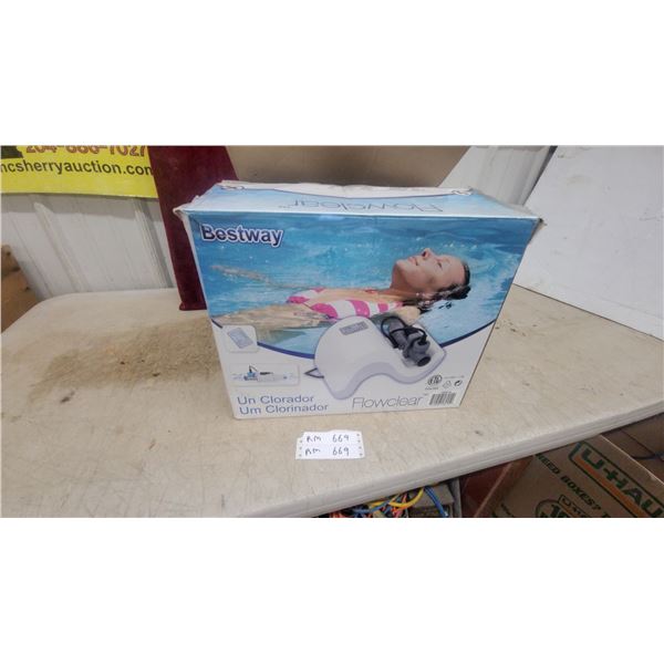 Bestway Flowclear Saltwater Chlorinator Model 58215E