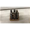 Image 4 : Letter Stamp Punch Set with Wooden Holder, 1/4" Size, Numbers and Letters