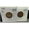Image 4 : Five Canadian One-Cent Coins, King George V, 1932, 1933, 1934, 1935, and 1936