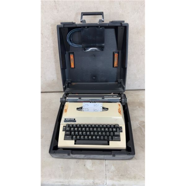 Adler Gabriele 2000 Electric Portable Typewriter with Carrying Case