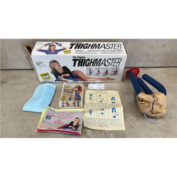 The Original ThighMaster Exerciser by Body Solutions with Box and Paperwork, 1991
