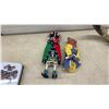 Image 5 : Cast Aluminum Crocodile Head Sculpture, Ndebele Beaded Fertility Doll, Vase and More