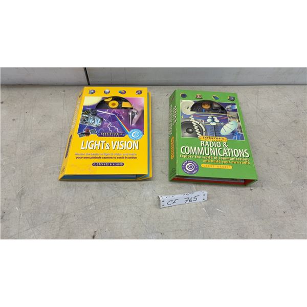 Inventor's Handbook Light & Vision and Radio & Communications Science Kits