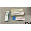 Image 2 : Vintage Military Medical Service Kit with Medications, Eye Shield, Insect Repellent, Cutter Blade