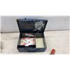 Image 6 : Vintage Military Medical Service Kit with Medications, Eye Shield, Insect Repellent, Cutter Blade
