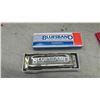 Image 4 : Hohner Bluesband, Parrot, Tower, and Chicago Blues Harmonicas with Instruction Book and More