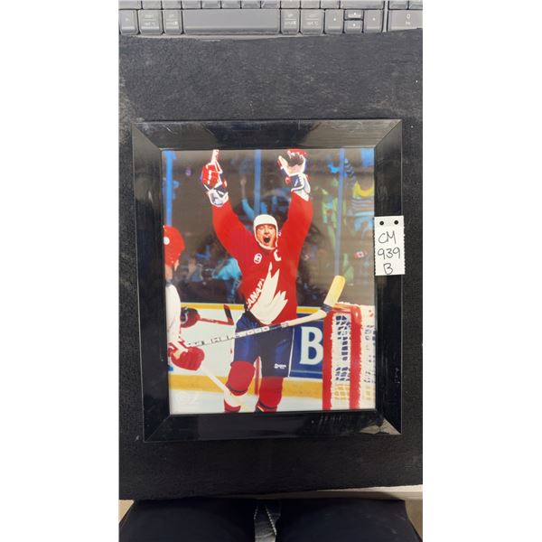 Framed Wayne Gretzky Team Canada Photo - 9.5 x 11.5"