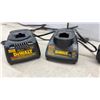 Image 6 : DeWalt DC970 18V Cordless Drill/Driver, DC385 Reciprocating Saw, Chargers, Batteries, and More