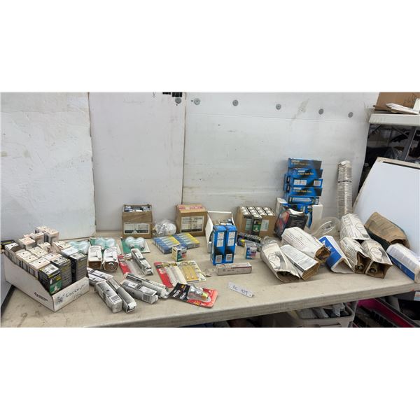 Large Assortment of Light Bulbs: Sylvania 60-Watt Ceiling Fan Soft White and More