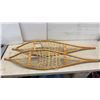 Image 6 : Pair of Chinook 12 x 60" Traditional Wooden Snowshoes with Rawhide Lacing