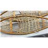 Image 7 : Pair of Chinook 12 x 60" Traditional Wooden Snowshoes with Rawhide Lacing