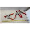 Image 2 : Assorted Spring Clamps, Irwin Quick-Grip Clamp, Swivel Casters, and More