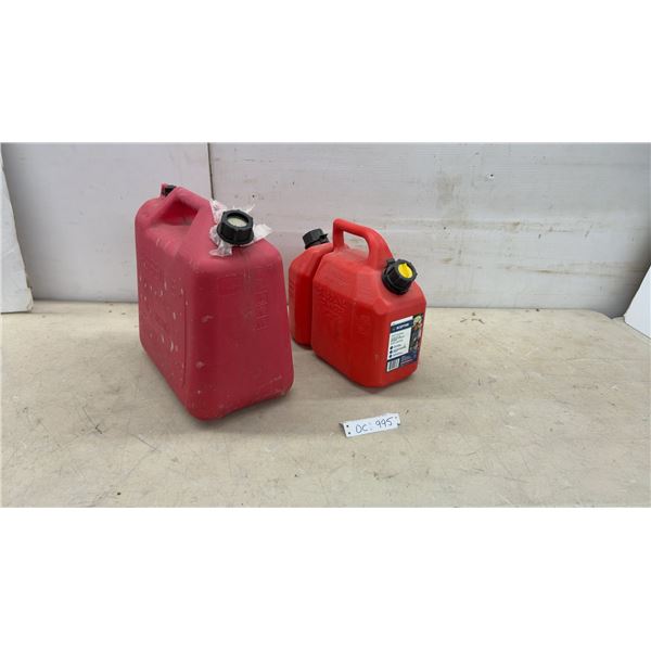 Two Gasoline Containers